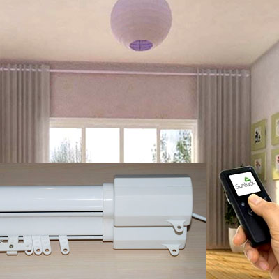 直流減速電機應(yīng)用于遙控窗簾